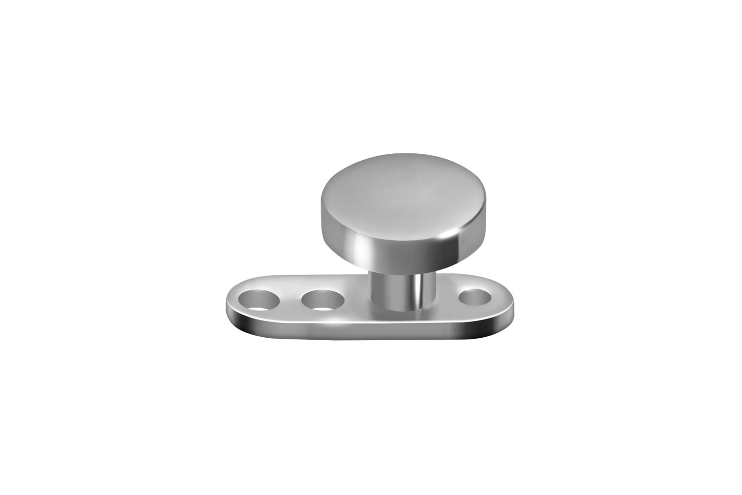 Titan Dermal Anchor mit 3 Löchern DISC von Piercingline
